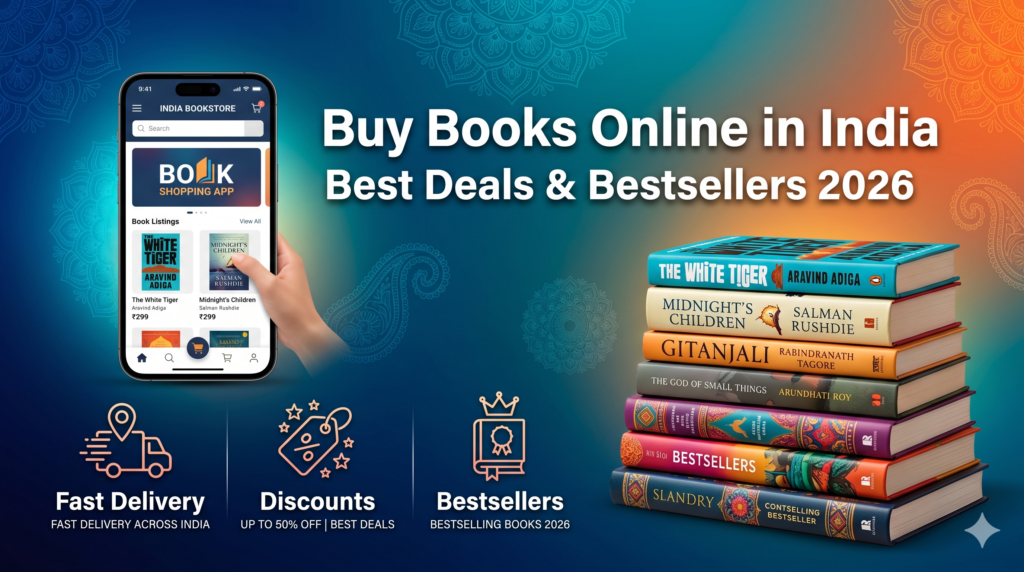 Buy books online in India with best deals and bestselling books in 2026