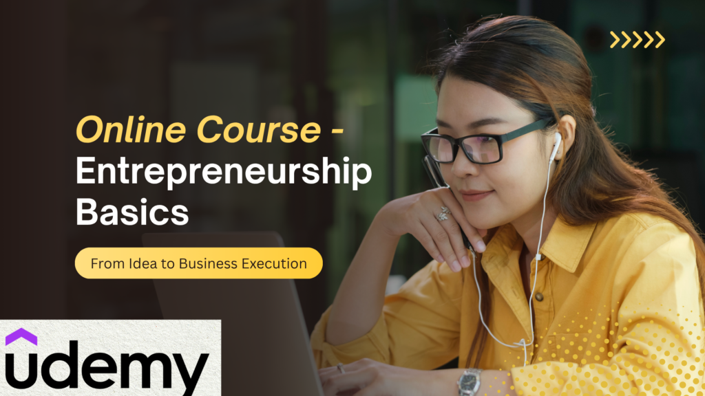 Udemy online courses learning platform on laptop