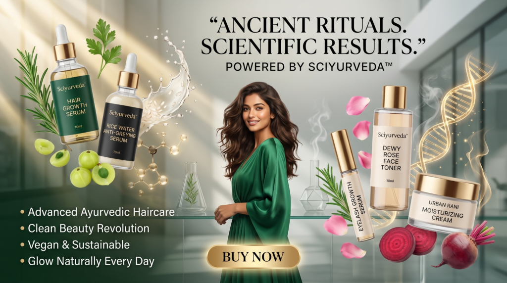 Sciyurveda skincare