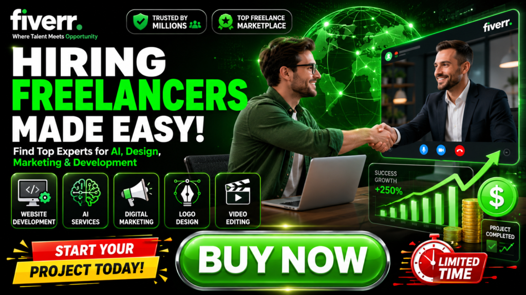 Fiverr: The Ultimate Freelance Marketplace for Businesses and Professionals in 2026